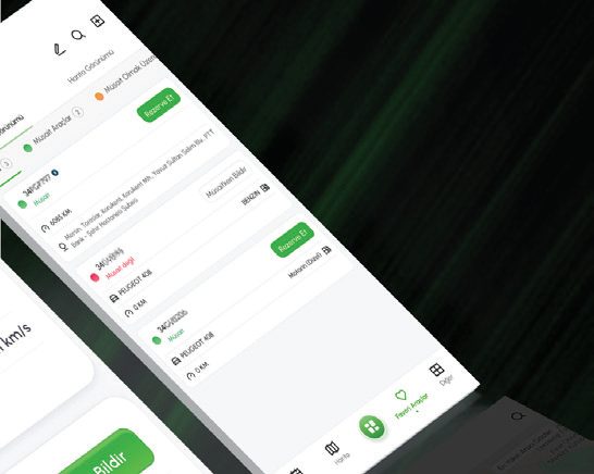 MOBIRIDE mobil uygulaması
